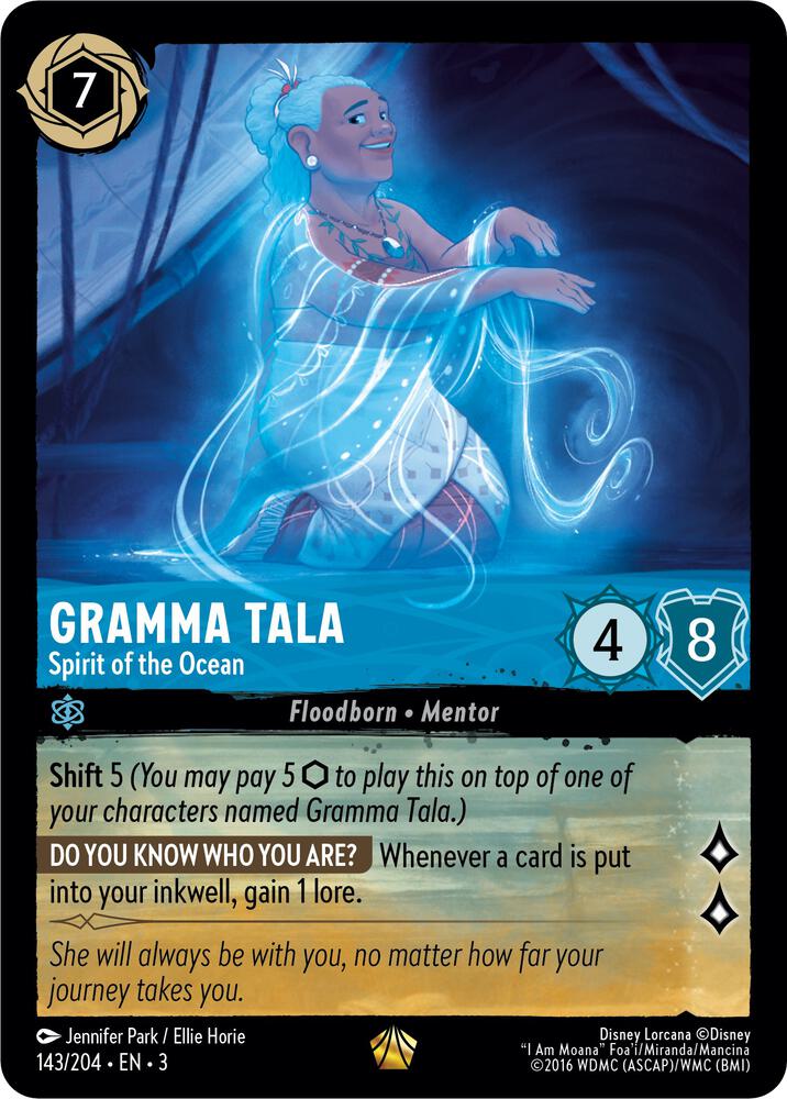 Gramma Tala - Spirit of the Ocean