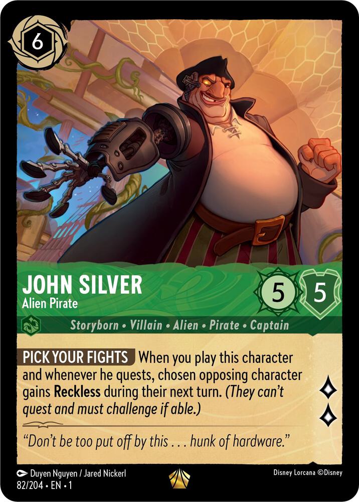 John Silver - Alien Pirate