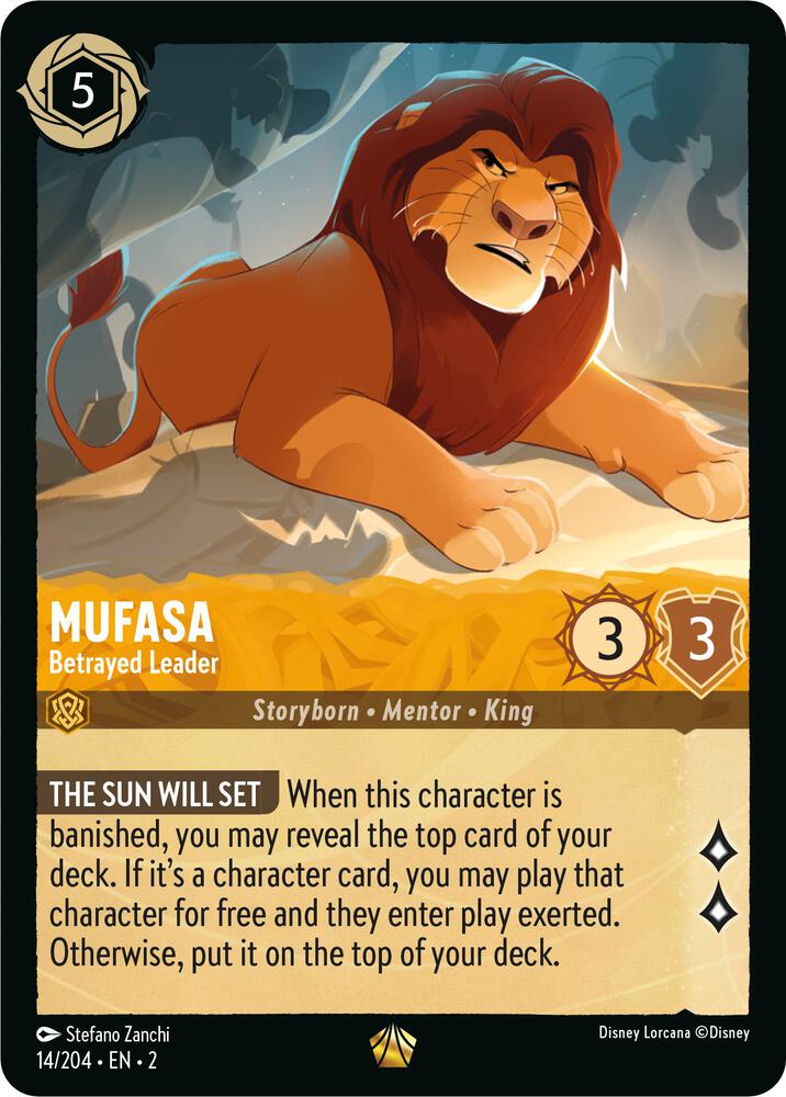 Mufasa - Betrayed Leader