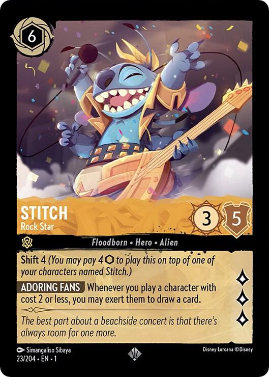 Stitch - Rock Star